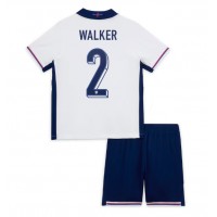 England Kyle Walker #2 Fotballklær Hjemmedraktsett Barn EM 2024 Kortermet (+ korte bukser)